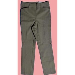 Rafaella Rich Khaki Stretch Pant Womens Size 4 NEW!